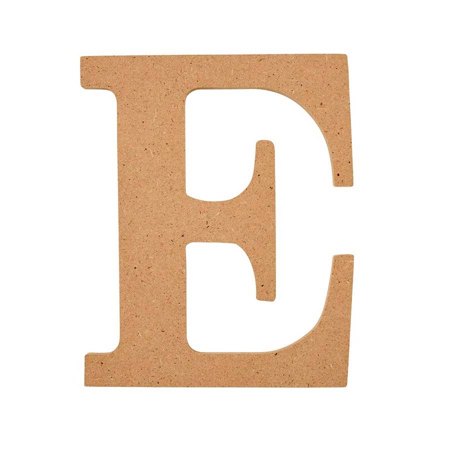Plaid Crafts - Wholesale Craft Supplies - Plaid ® Wood Surfaces - 5 inch MDF Letter - E