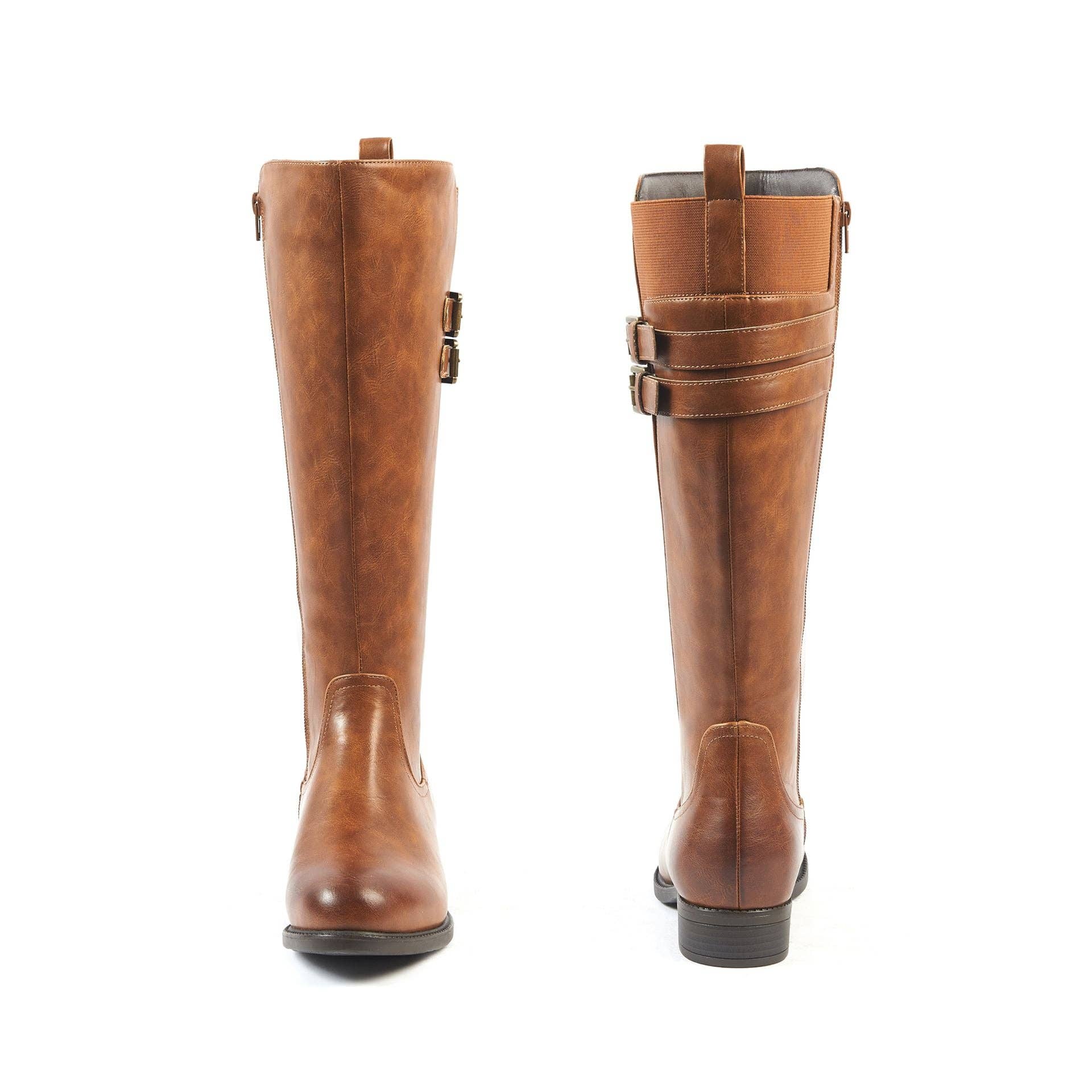 Gabylou - Wholesale Boots - Women's - XL boots for wide calves - Banana model13