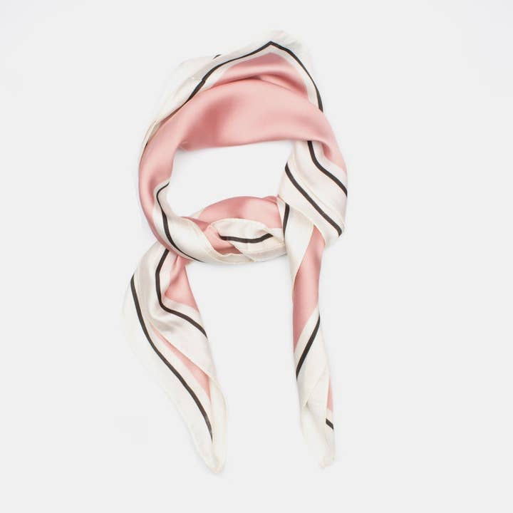 Sciarpa da donna Middletown Rosa in poliestere per la vendita all'ingrosso da parte di 7East