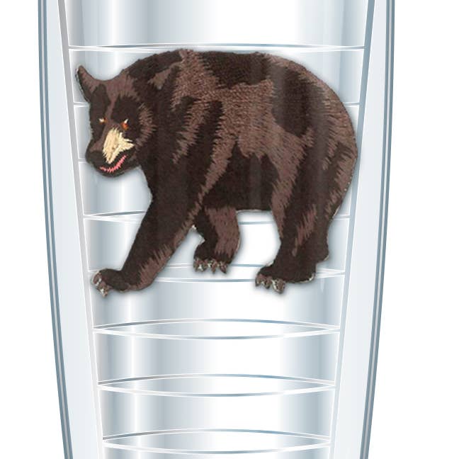 Black Bear Patch Tumbler for wholesale by FREEHEART