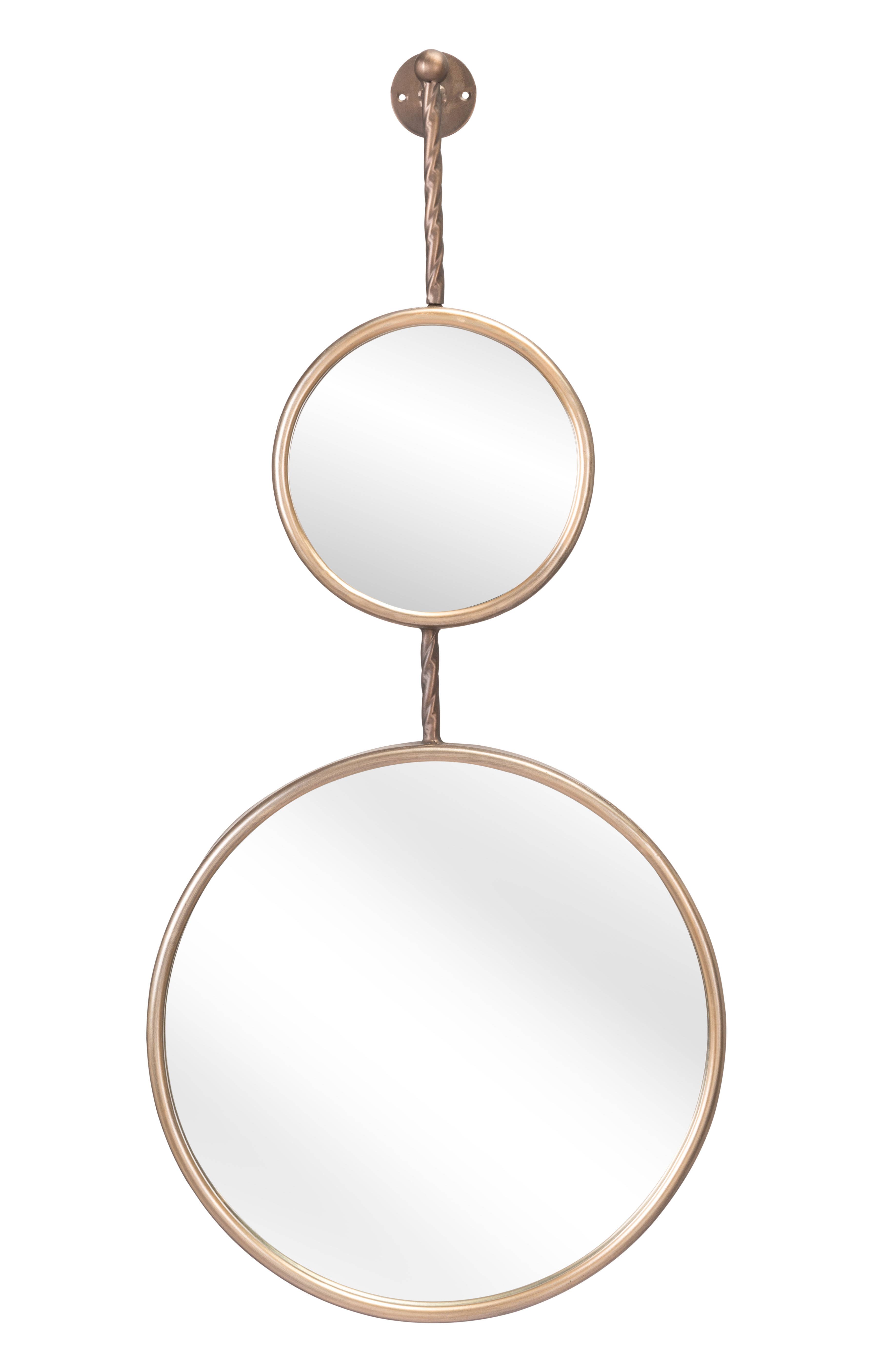 Zuo Modern - Wholesale Wall Mirror - Mott Mirror Bronze1