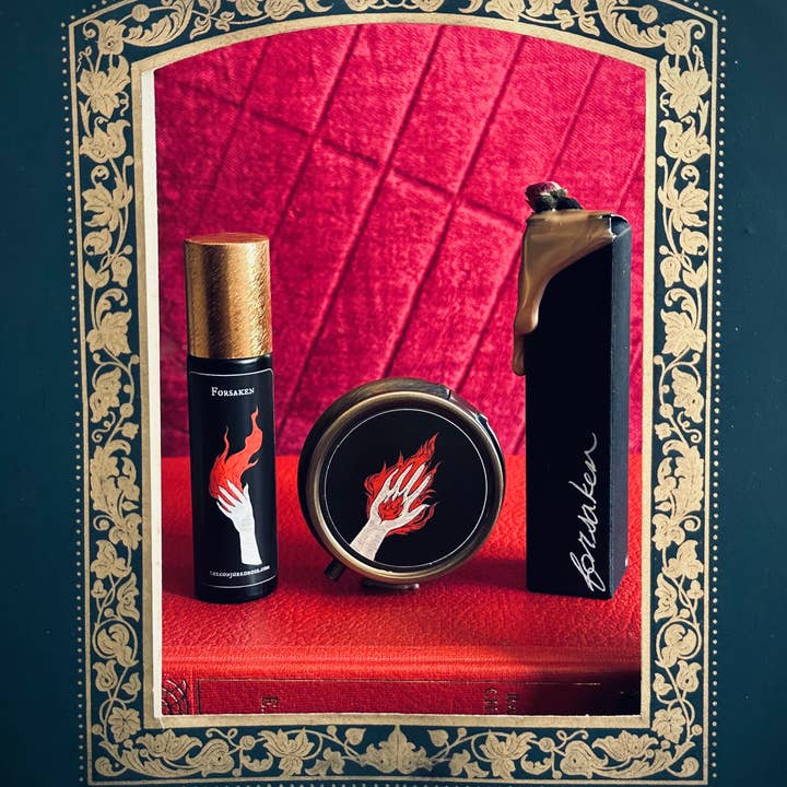 The Conjured Rose - Vente Parfums à bille - Parfum à l'huile Forsaken Roller1