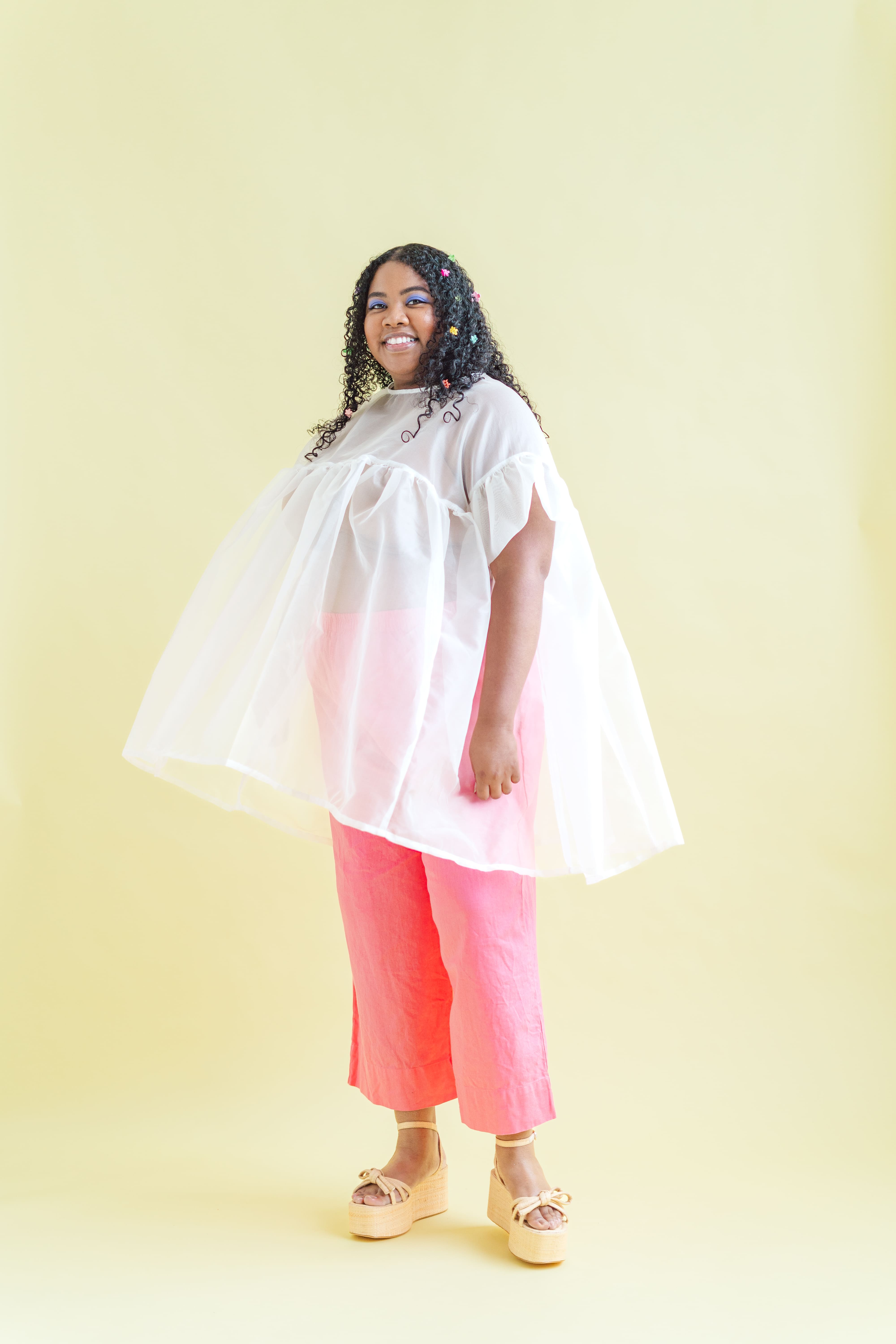 Nettle Studios - Wholesale Pants - Women's - Size Inclusive Plus Size Wide Leg Pant Bubblegum Pink Linen10