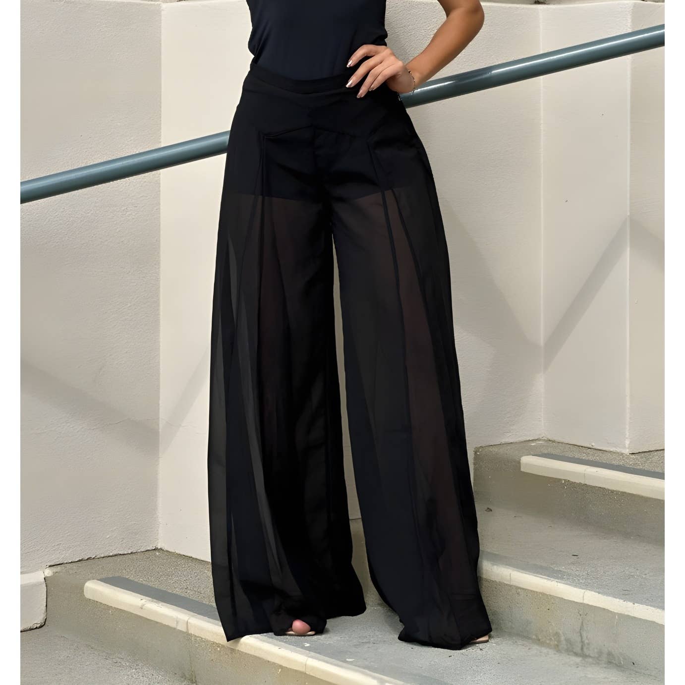 Black Pearl Clothing – wholesale Pants – Women's – SWEEP ME AWAY PALAZZO

 PANTS1