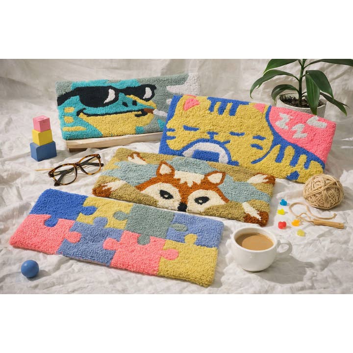 Handmade Keyboard Tufted Rugs for wholesale by House of Kraft Jewelry & Accessories