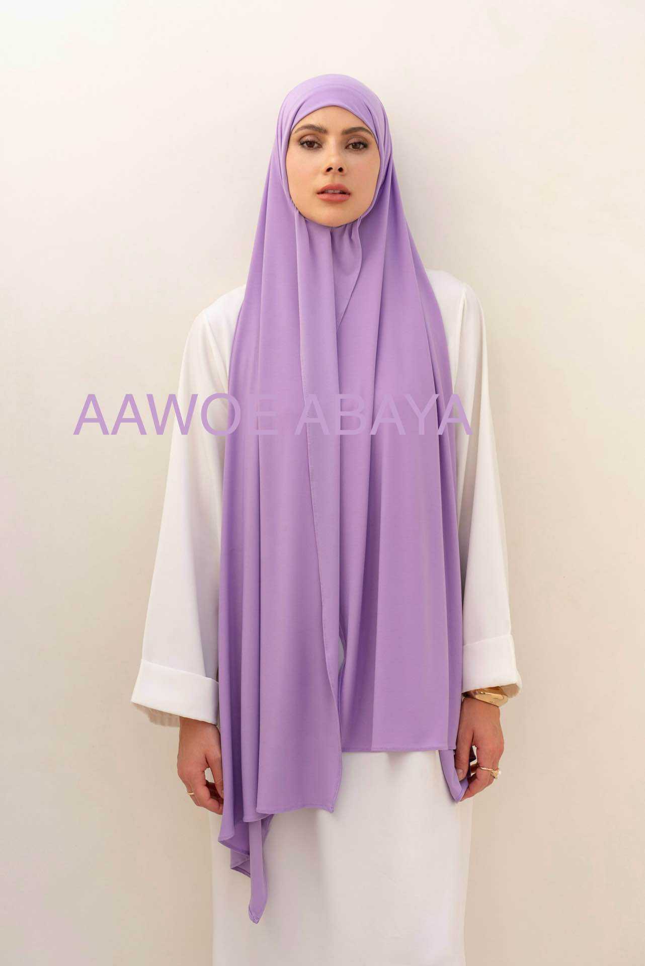 Aawoe Abaya - Wholesale Hijab - Women's - Elegant Long-Sleeve Shawl - 2484-HIJ117