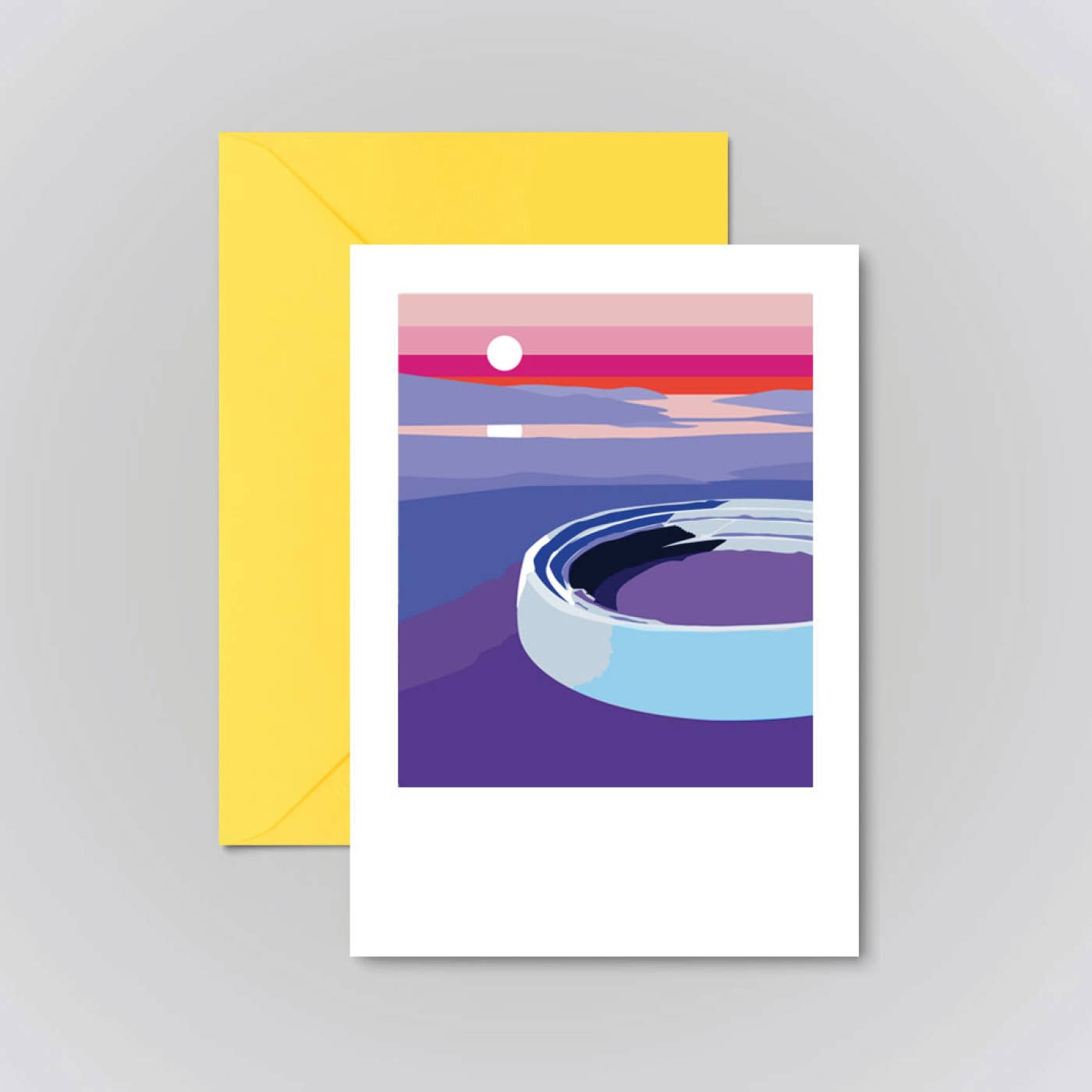 Pawpear - Wholesale Everyday Greeting Card - Greenan Fort Greeting Card0