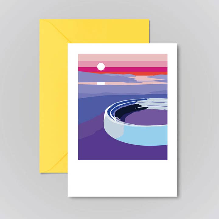 Pawpear - Wholesale Everyday Greeting Card - Greenan Fort Greeting Card0