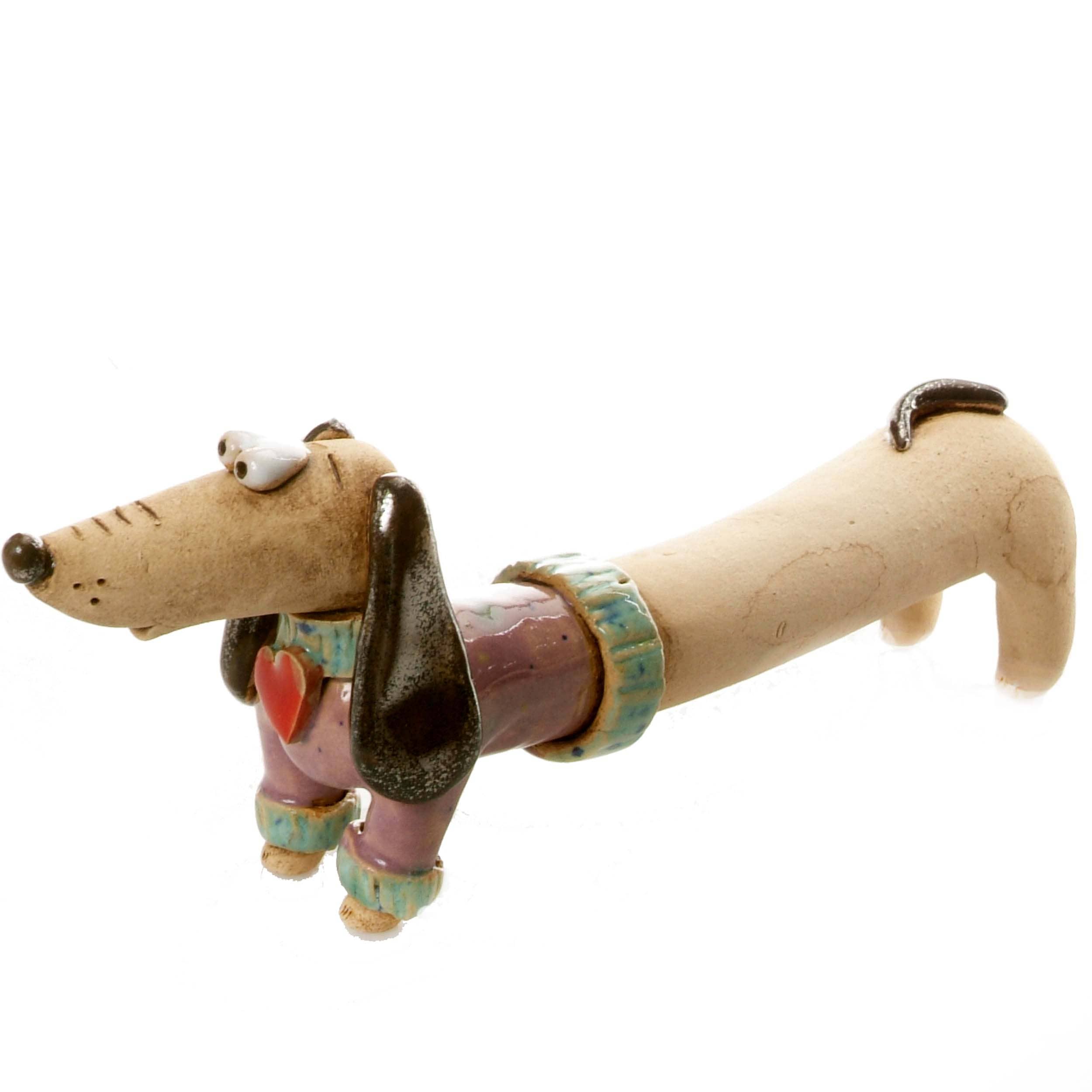 Enigma Supplies - Wholesale Decorative Figurine - Mr & Mrs Dash Dachshunds Ceramic Figurine | Various Colours8