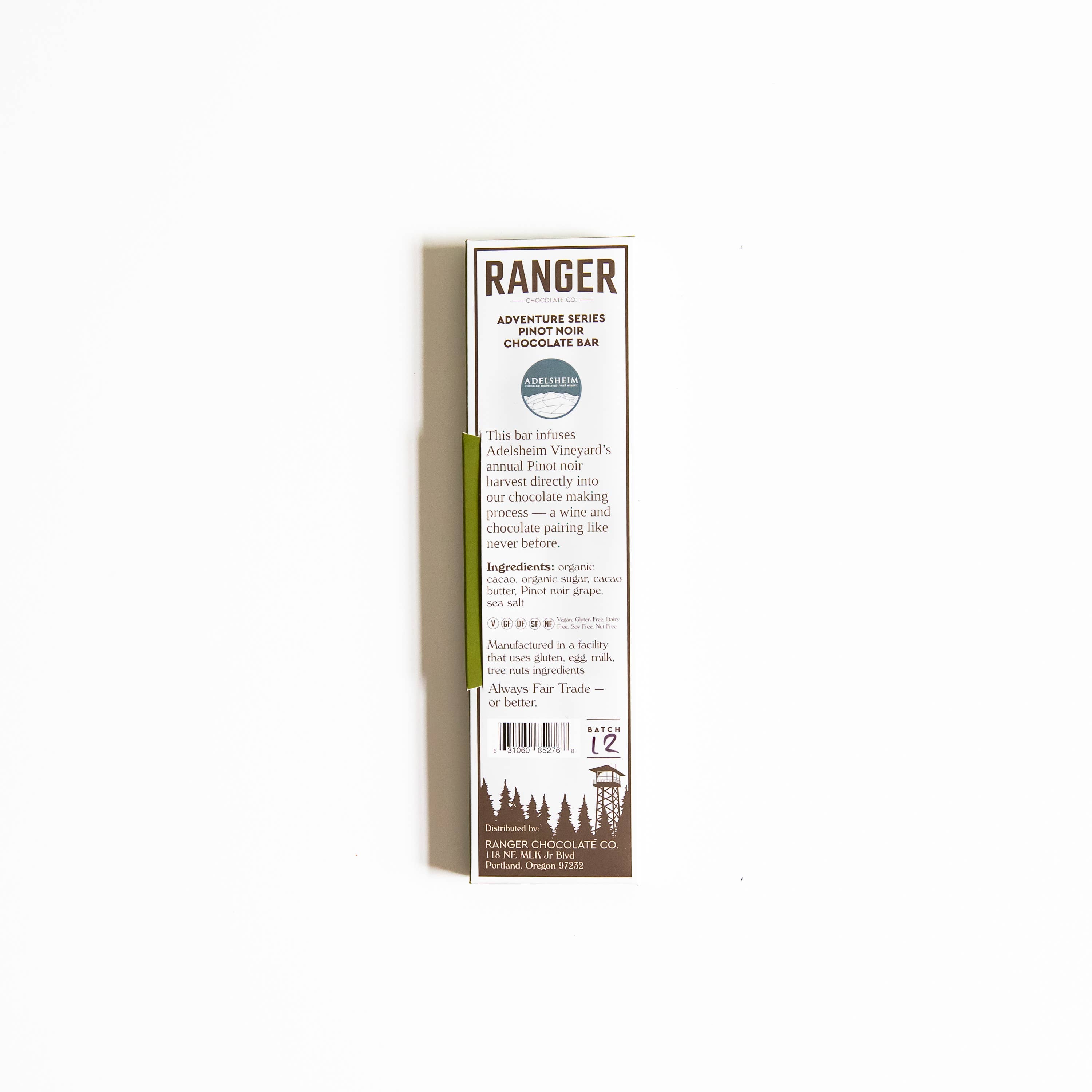 Ranger Chocolate Co. - Wholesale Chocolate Bar - Oregon Wine Country, Pinot Noir Chocolate Bar3