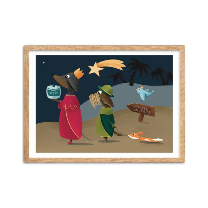 Kunstdruk „Cheese Tax” voor wholesale door Meet Wilma