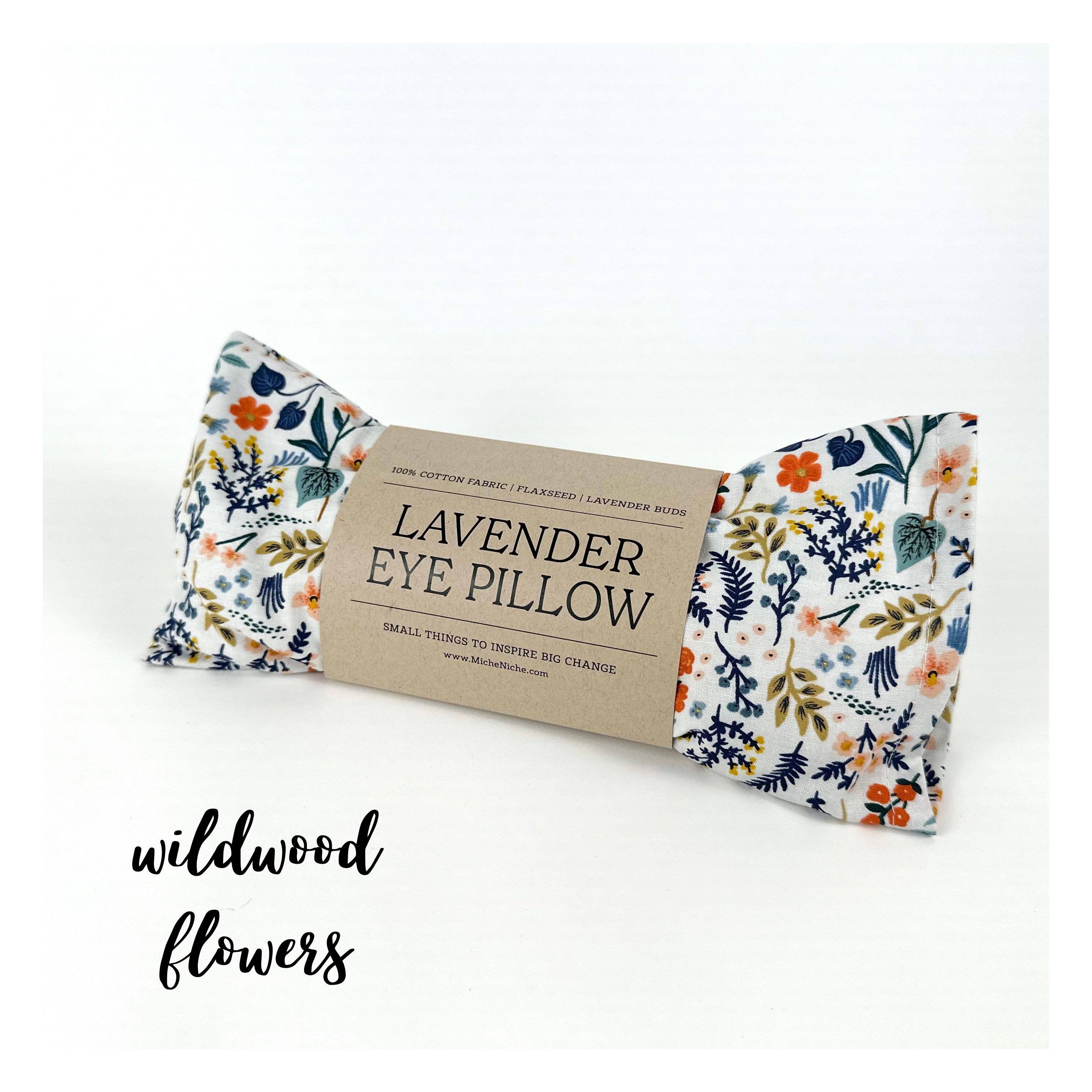 Miche Niche - Venta al por mayor Cojín de spa/terapia - Almohada para ojos color lavanda | Colección Rifle Paper Co17