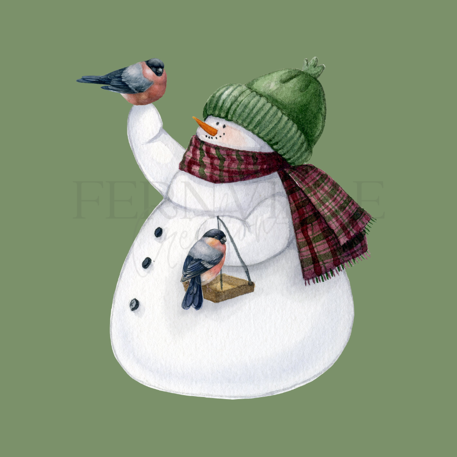 Fernville Creations - Wholesale Hand Towel - Snowman Hand Towel, Holiday Guest Towel, Luxury Guest Bath2