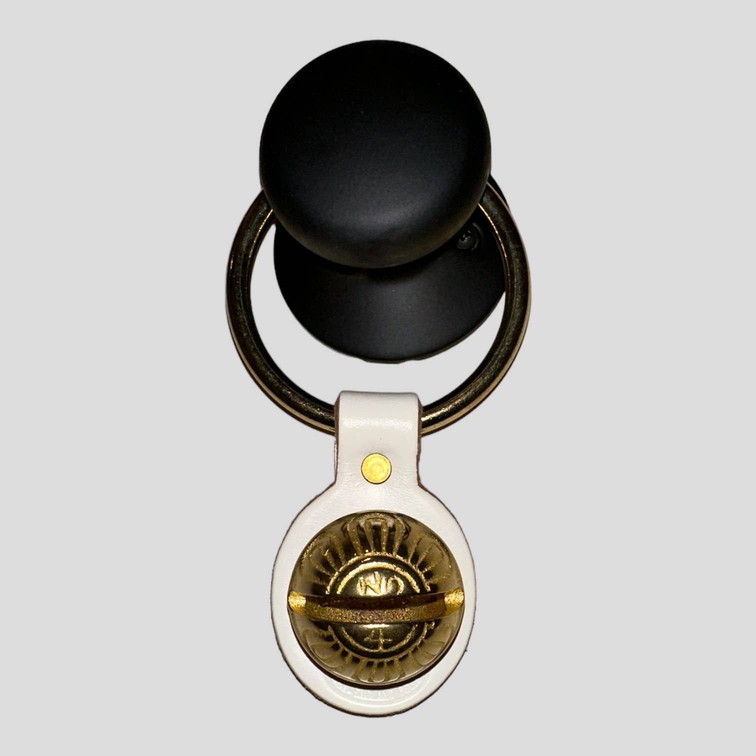 New England Bells - Wholesale Bell - Traditional Strap Bells - #4 Size Bells - 1 Bell on Strap21