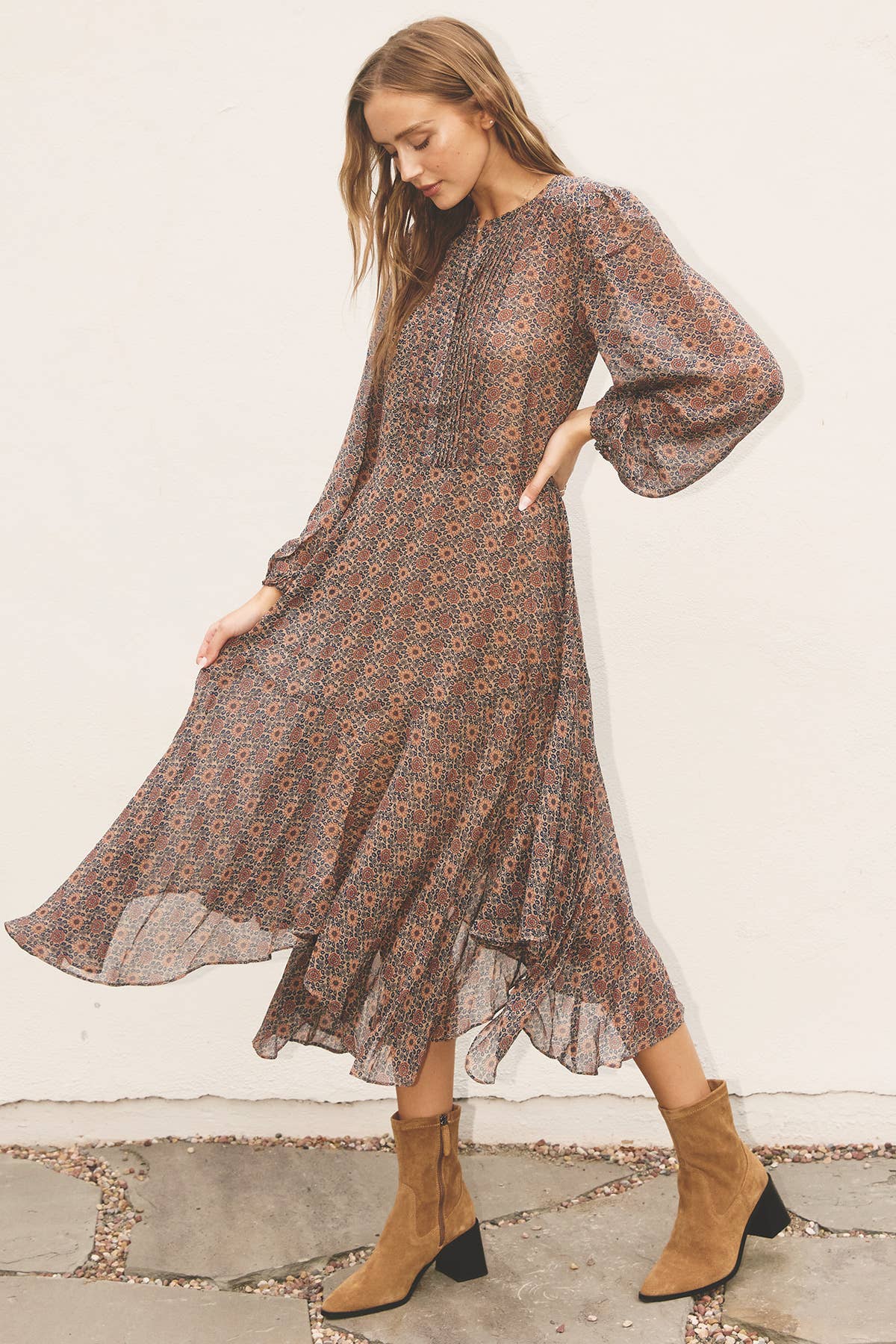 Dress Forum - Vente Robe – femme - FD7107 Robe à ourlet mouchoir Rhapsody8