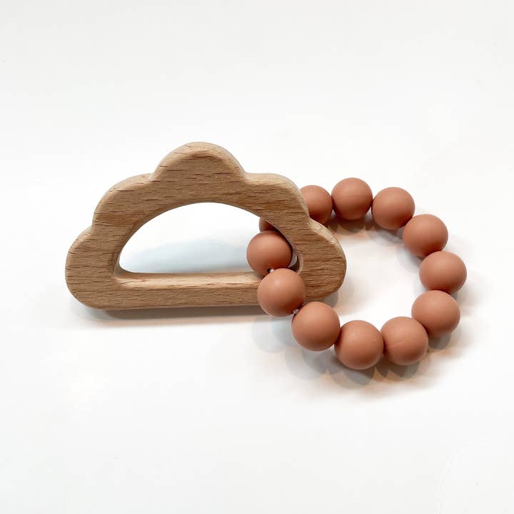 Marlowe and Sage LLC - Wholesale Teether (not clip-on) – Baby - Basic Cloud Teether8