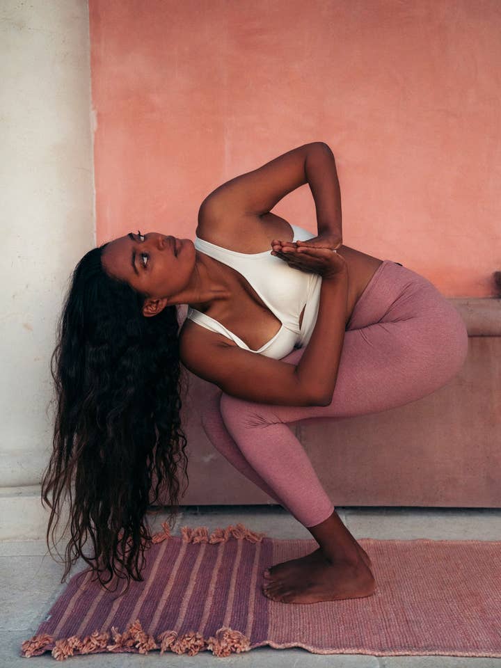 Tapis de yoga ayurvédique Madder Root et Sappan Wood pour la vente par Bennd