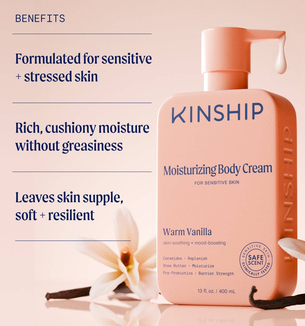 Kinship - Wholesale Body Cream/Lotion - Moisturizing Body Cream - Warm Vanilla1