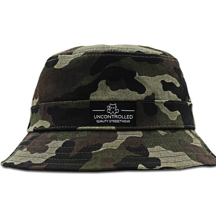 Uncontrolled - Wholesale Bucket Hat - Unisex - Bob Camouflage0