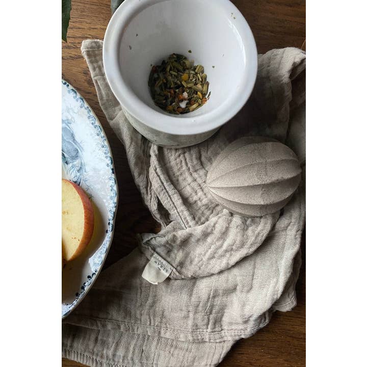 The Straw Studio - Vendita all'ingrosso Strofinaccio da cucina - Set di due panni in mussola per cucina4