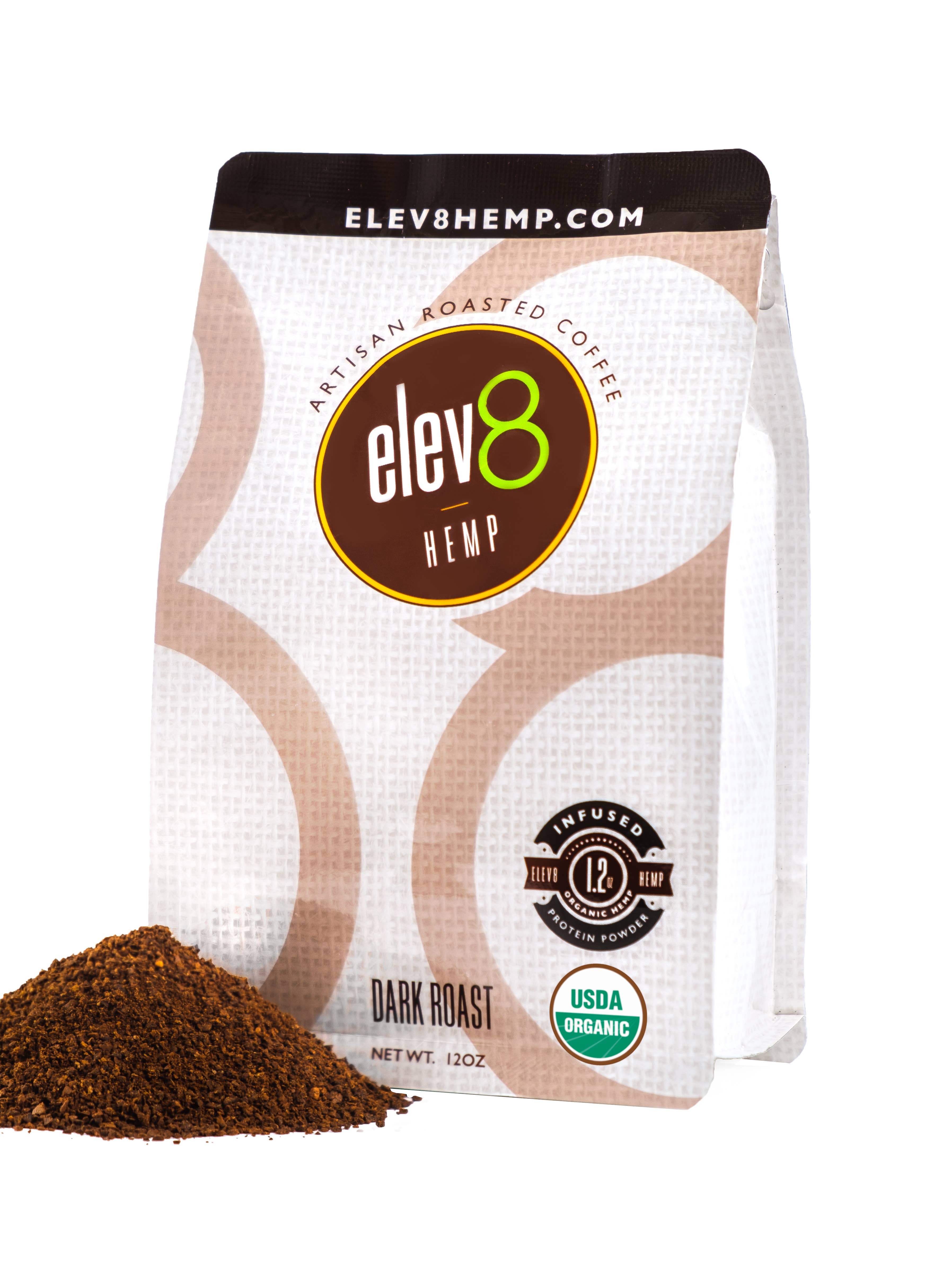 Elev8 Hemp – wholesale Ground coffee – Elev8 Hemp Organic Coffee - 6 Flavors10