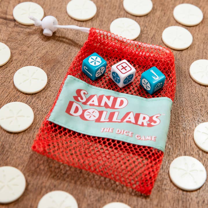 Sand Dollars Dice Game for wholesale by Ski House Games