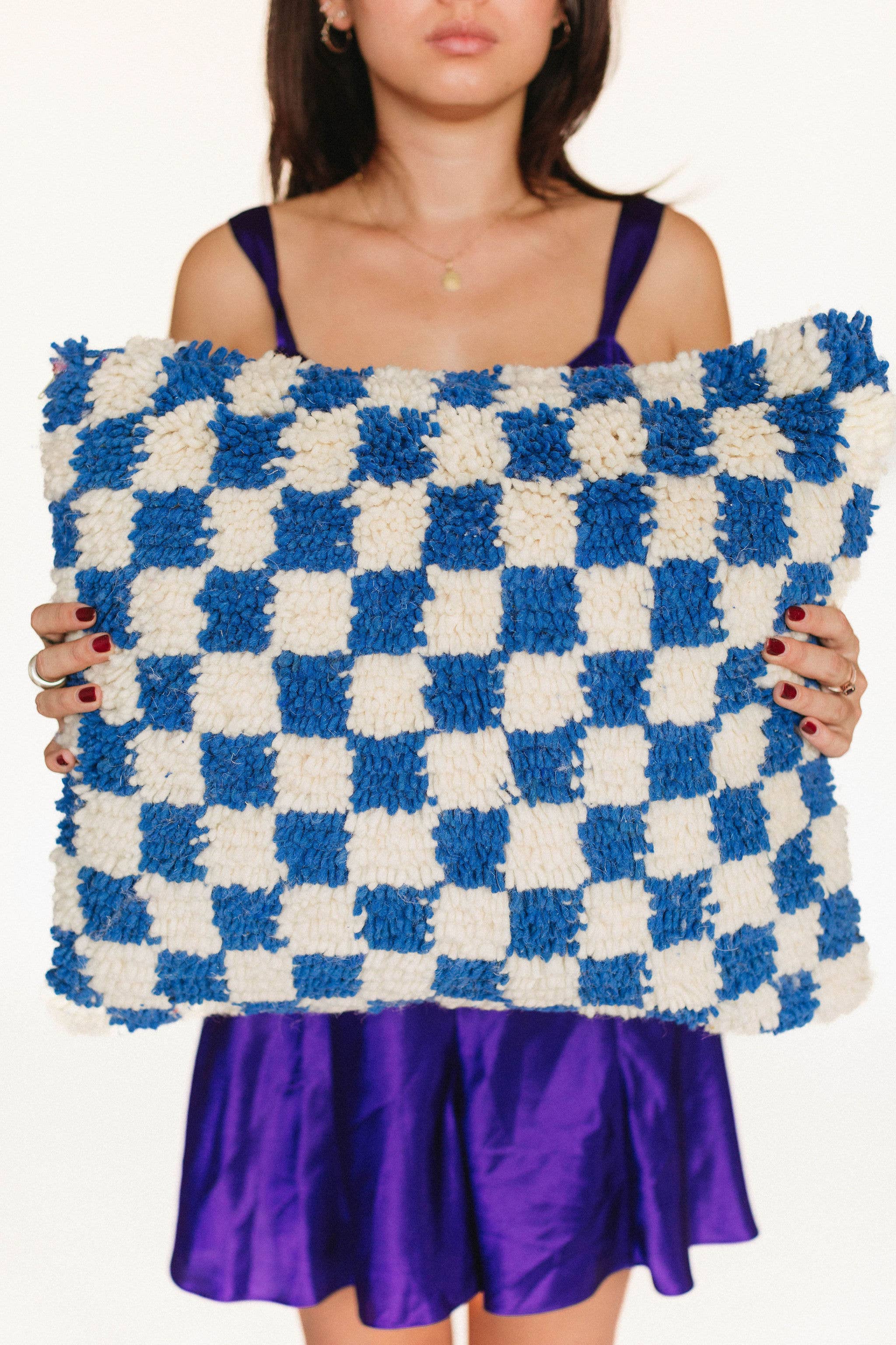Voyage - Wholesale Throw pillow cover - Checkered Moroccan Pillow Covers40