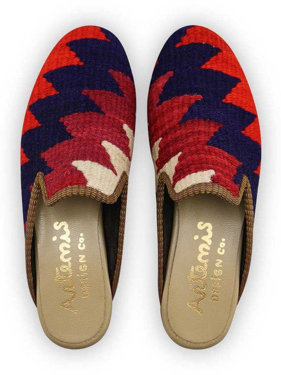 Women's Kilim Slippers - Size 9 for wholesale by Artemis Design Co.