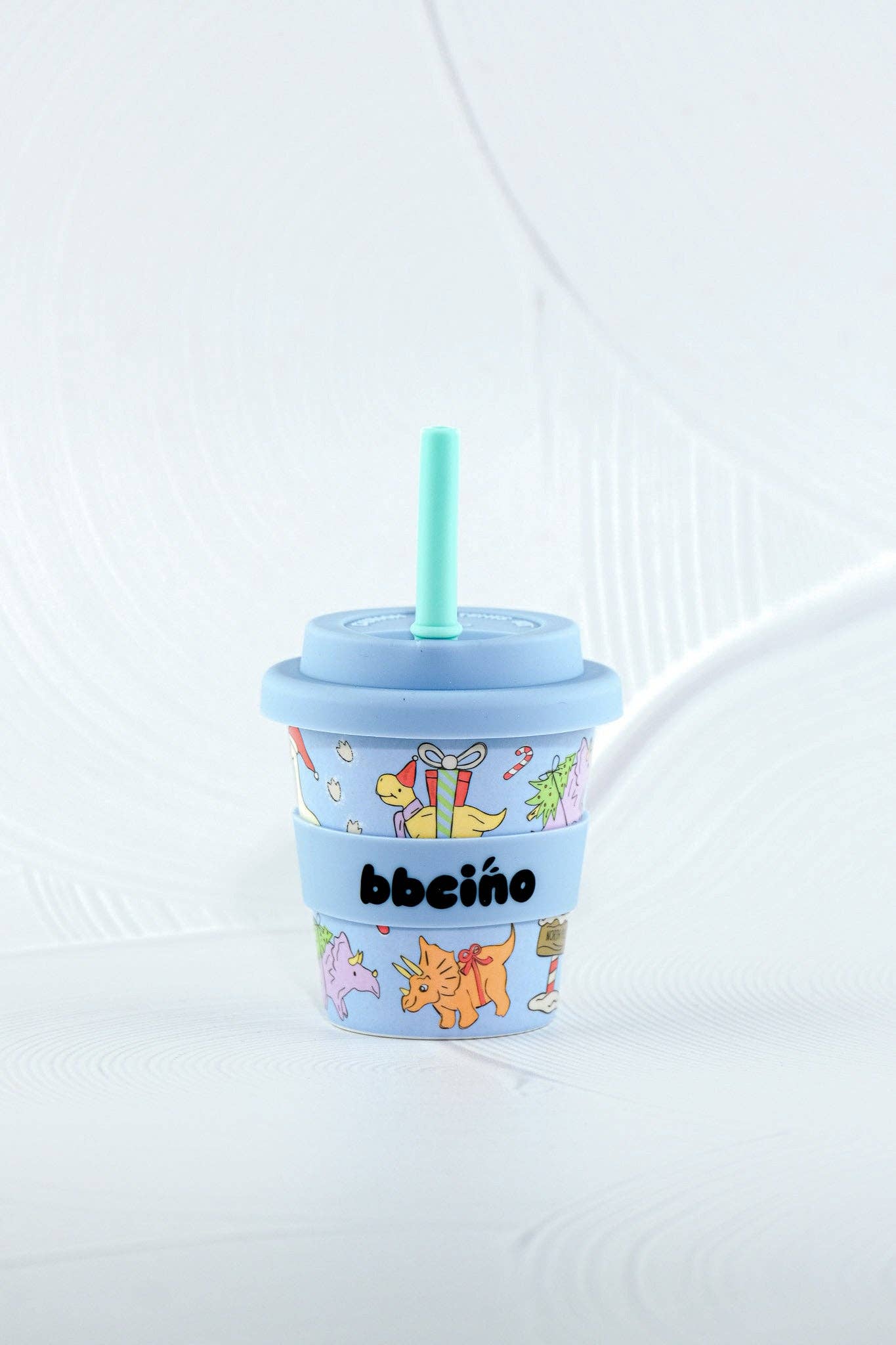BBcino - Vendita all'ingrosso Bicchiere/tazza - Bambini e neonati - Santa’s Little Sipper in Blue - 120ml (CANNNUCCIA INCLUSA)2