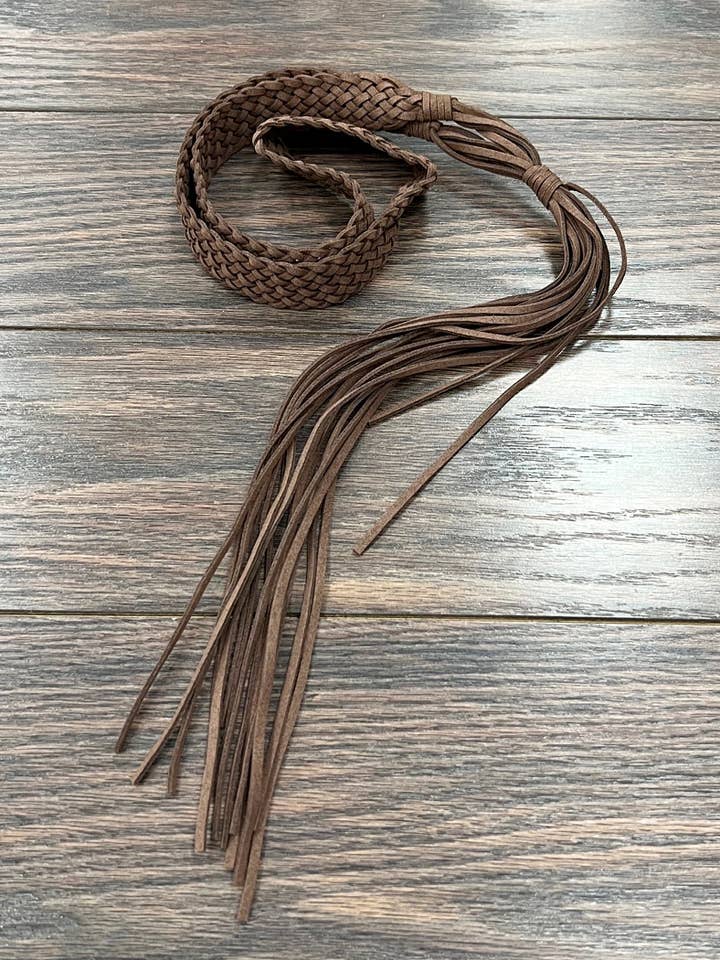 734600, Handmade Suede Y-Necklace for wholesale by ISAC Trading Inc