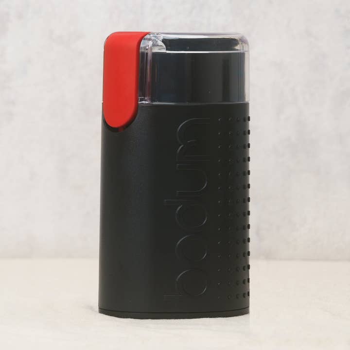 Bodum Bistro elektrisk kaffekværn + gratis pose kaffe for engroshandel hos Coffeelink