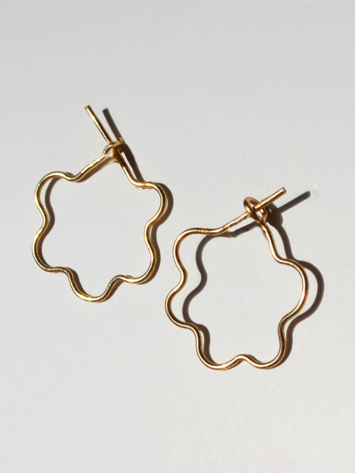 Mini Flora Hoops for wholesale by Gem & Blue