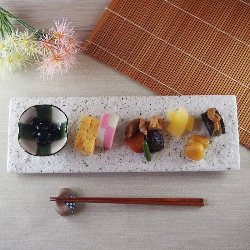 Sensui - Wholesale Dinner plate - Granite 14" Long Plate5