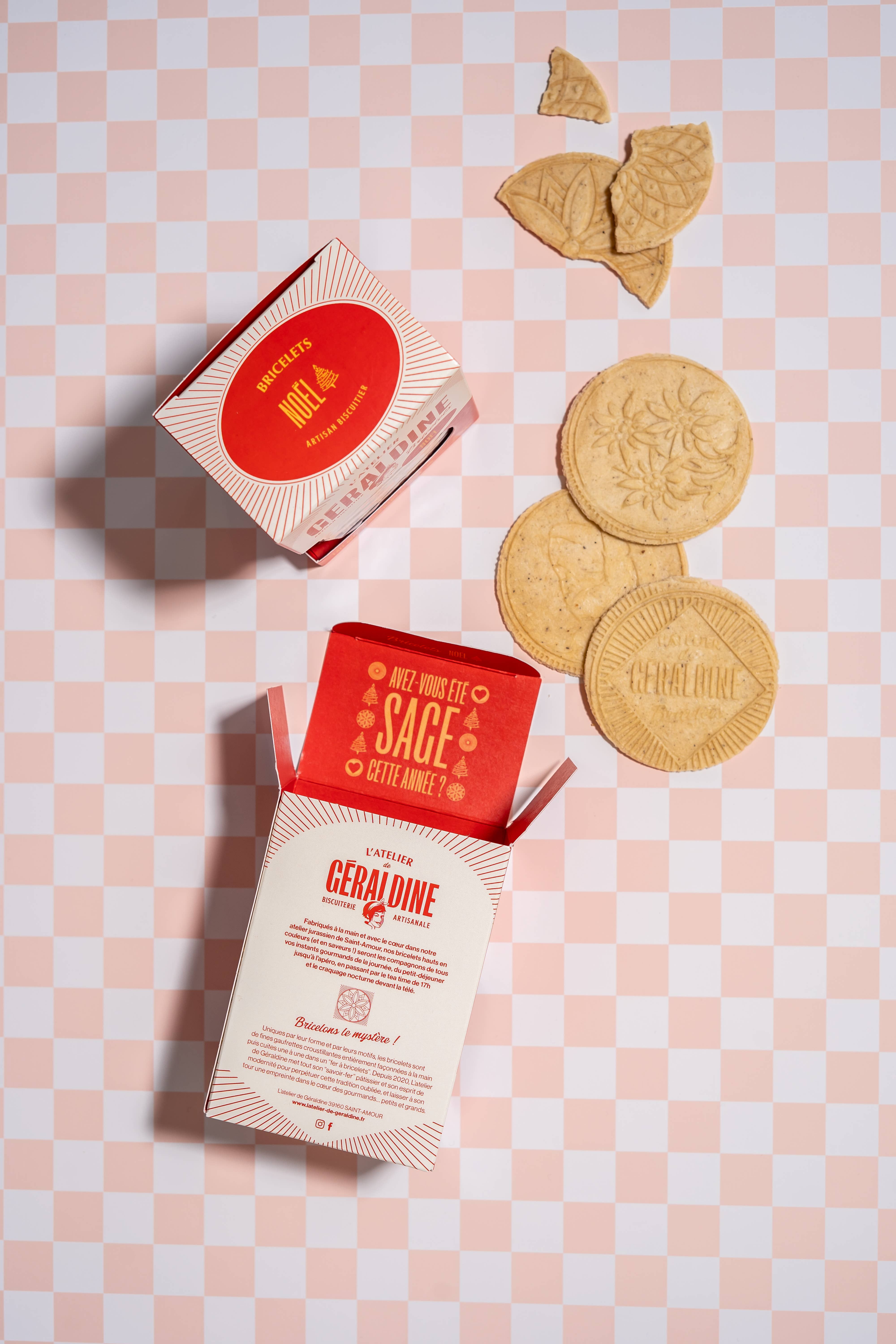 ATELIER DE GERALDINE - Venta al por mayor Galletas - Bricelets Navideños - Galletas Dulces1