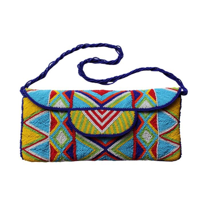 African Style Beaded Clutch Bag for wholesale by Deidaa