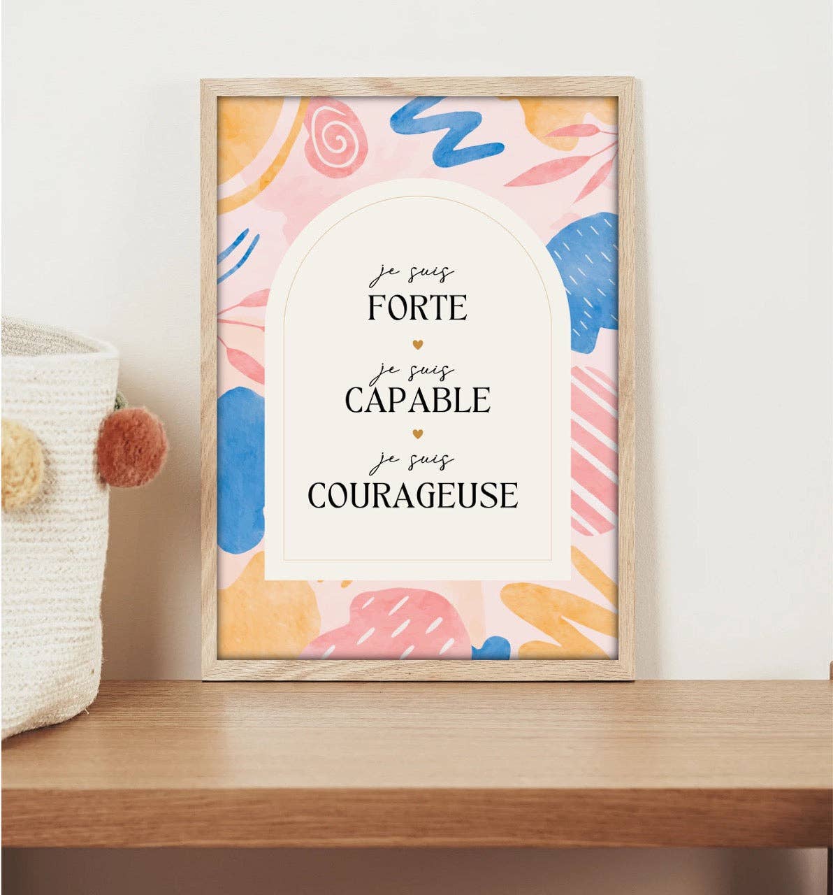 Looves Studio - Vente Poster - Affiche - Affirmations positives - Pop0