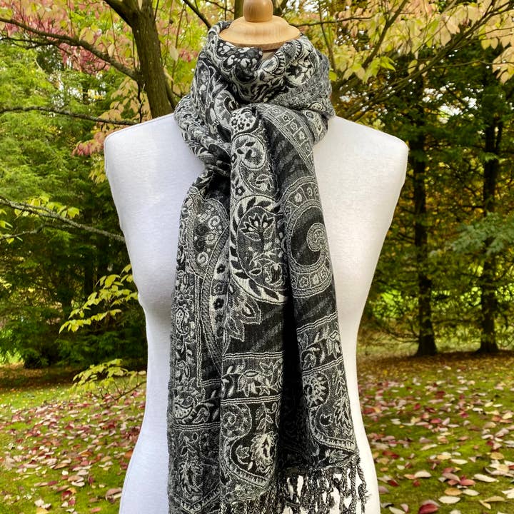 DIWALI PARIS - Wholesale Scarf - Unisex - RAIZKAR SCARF - 70% WOOL / 30% VISCOSE2