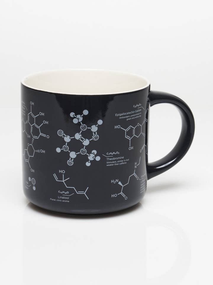 Tea Chemistry 15 oz Ceramic Mug (Case of 4) for wholesale by Cognitive Surplus