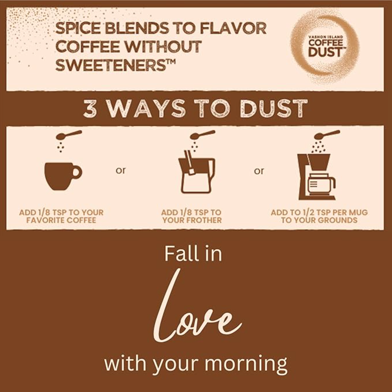 Vashon Island Coffee Dust - Wholesale Dried Spice Mix - Coffee Dust Flavor Expedition Kit | 72 servings4