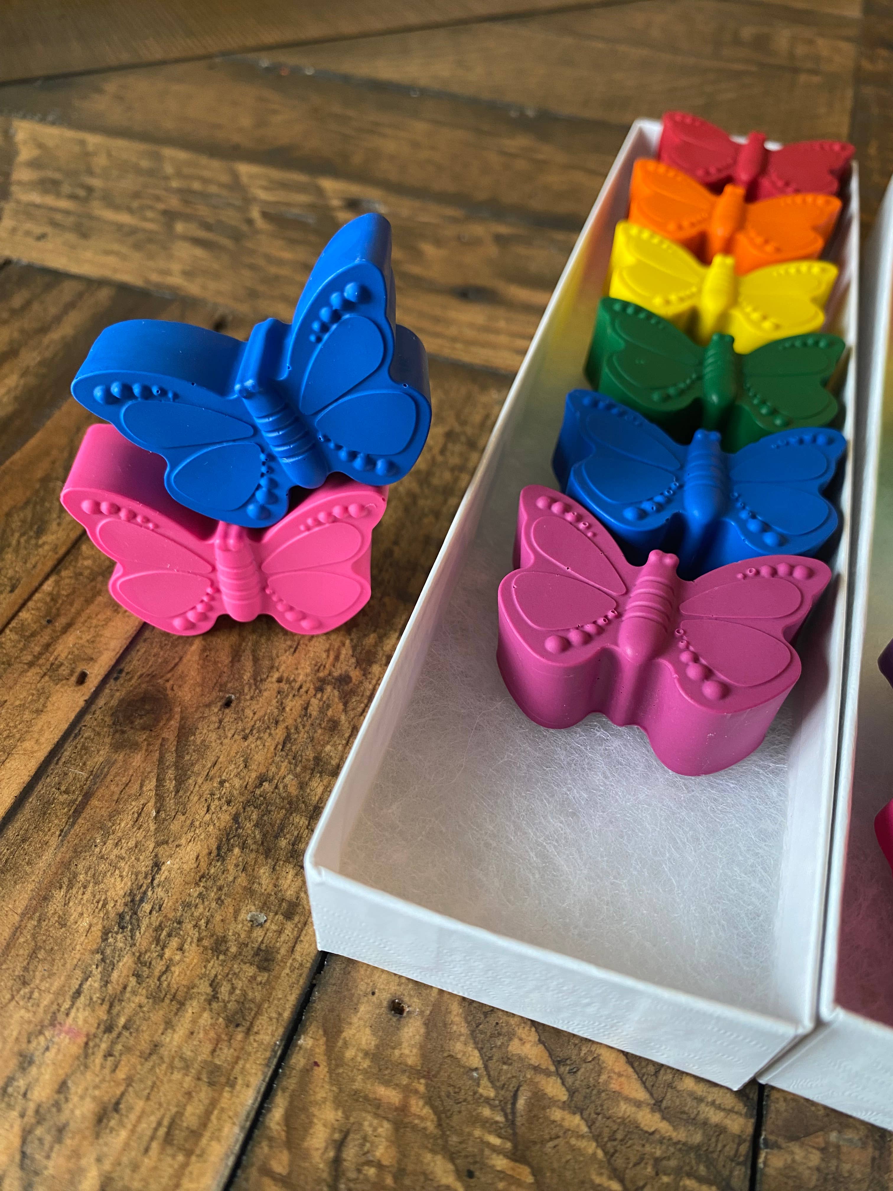 Playful Roots - Wholesale Crayons - Kids & Baby - Butterflies Crayon Set - Handmade Non-Toxic Kids Gift4