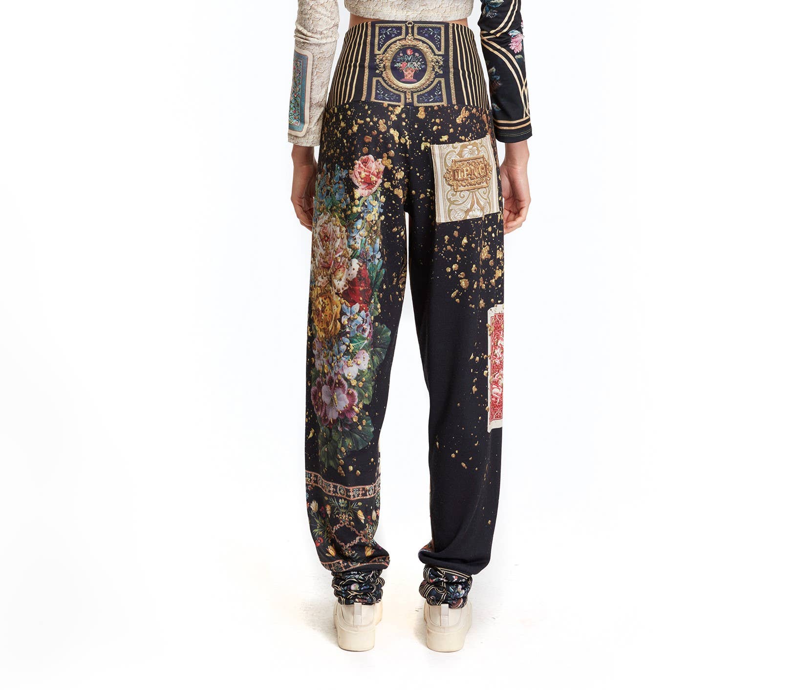 IPNG Design - Wholesale Pants - Women's - Sweat Pants - Fortune In Flowerland3