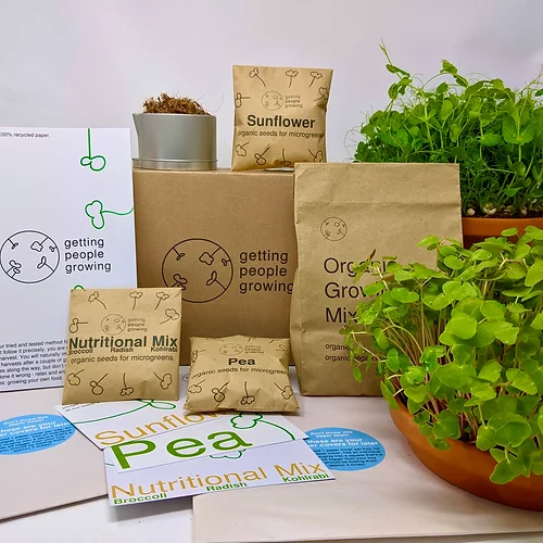 Getting People Growing - Wholesale Plant Seeds - MicroKit - Microgreen growing kit0