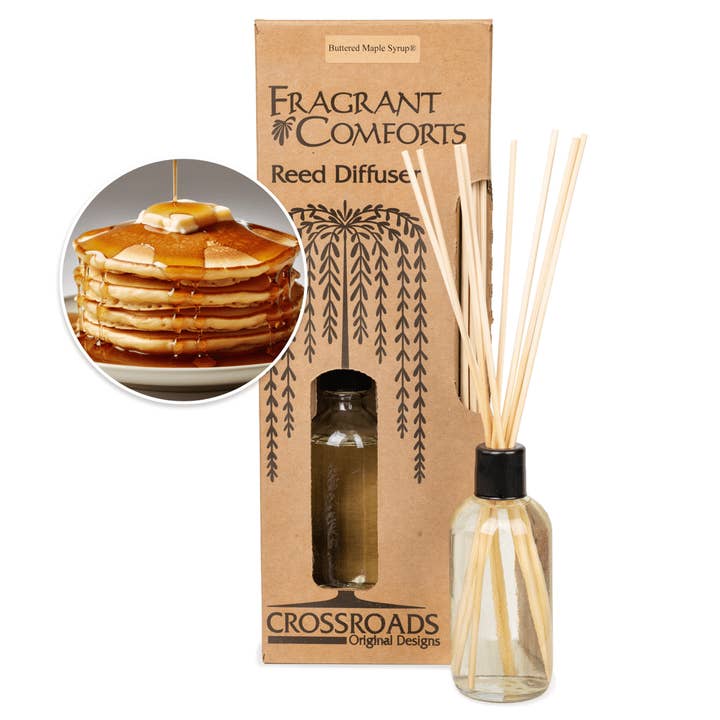 Crossroads Original Designs - Wholesale Reed Diffuser - Buttered Maple Syrup - Reed Diffuser
