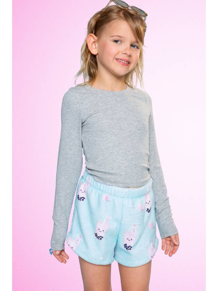 PixieLane - Wholesale Shorts - Kids - Fuzzy Plush Dolphin Short10