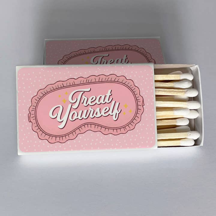 Trátate a ti mismo Mascarilla Facial Rosa Matchbook para venta al por mayor de Jocelyn Diebolt Designs