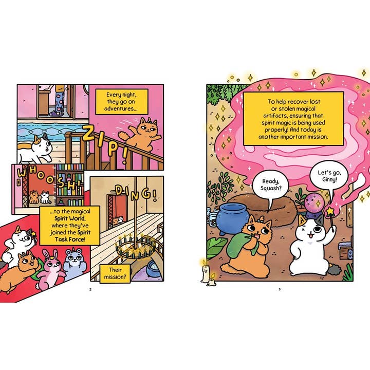 HarperCollins - Wholesale Early Reader Book (6-8) - Cat & Cat Adventures: The Staff of Knowledge : Susie Yi1