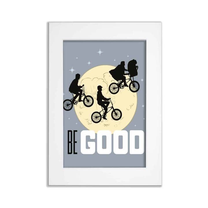 ET Be Good Framed Art Print for wholesale by memory Box