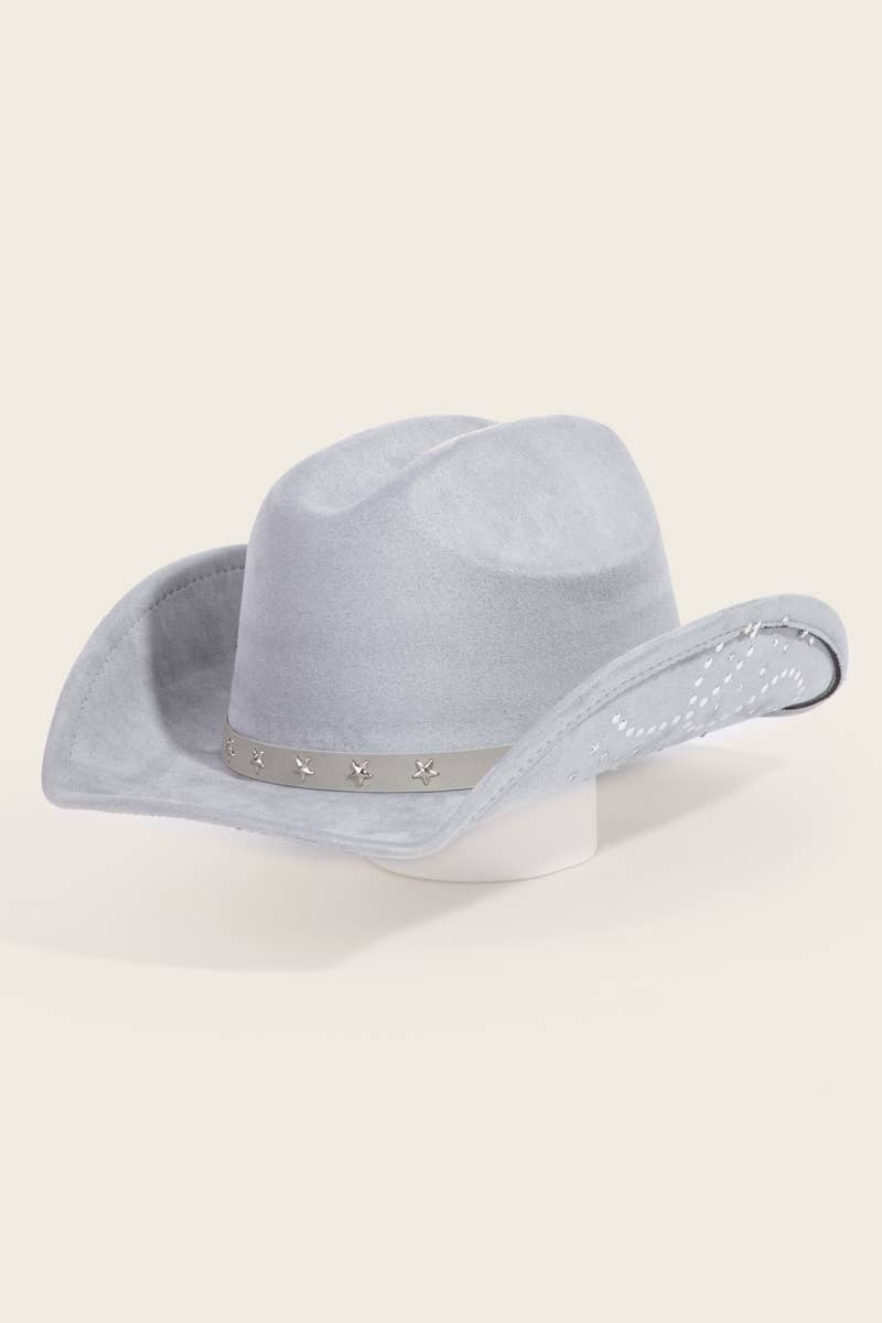 Anarchy Street - Wholesale Fedora - Dames - Cowboyhoed met studs van Western Star Band1