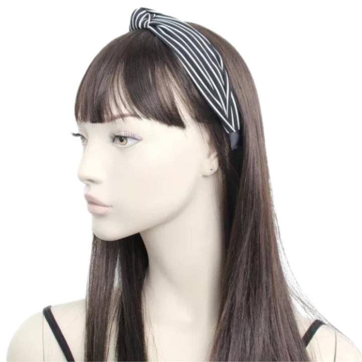 Topkids Accessories – wholesale Fashion headband – women's – Adorable 3 Pcs Knot, Knotted Fabric Headband Alice Band for Women & Kids, Pretty Accessories for Girls & Ladies, Cute Womens Hair Accessories12