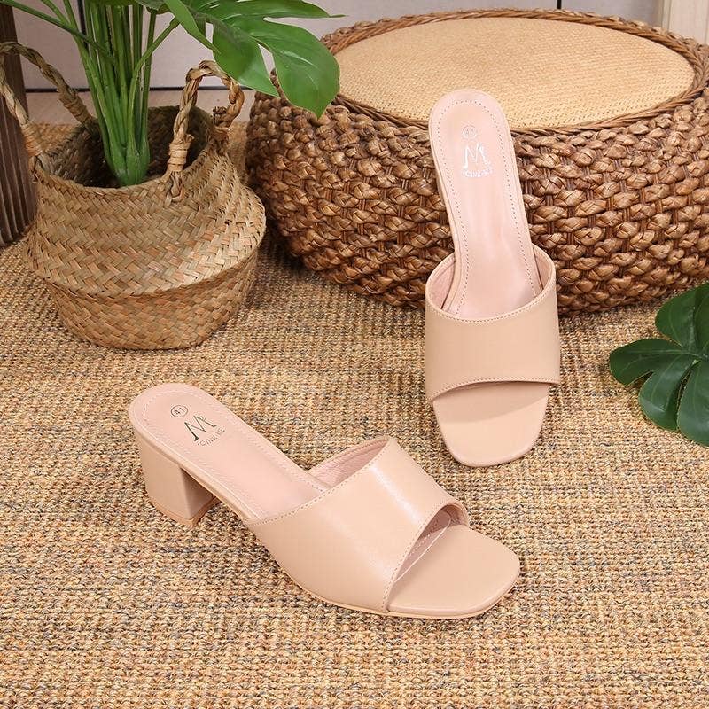 BELLICY / Cink-me - Wholesale Mules - Women's - DM9-26, Simple square heel mules5